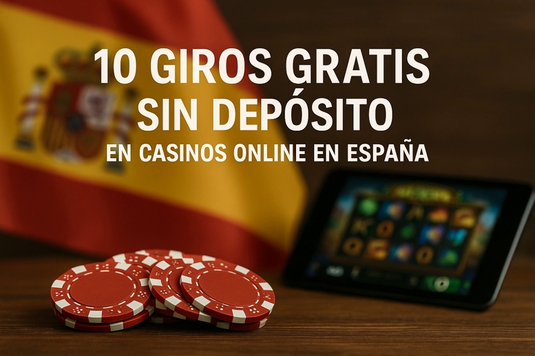 10 Giros Gratis Sin Depósito en Casinos Online en España
