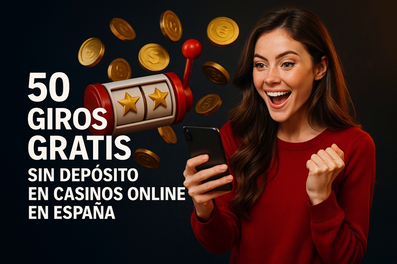 50 Giros Gratis sin Depósito Bonos en Casinos Online en España
