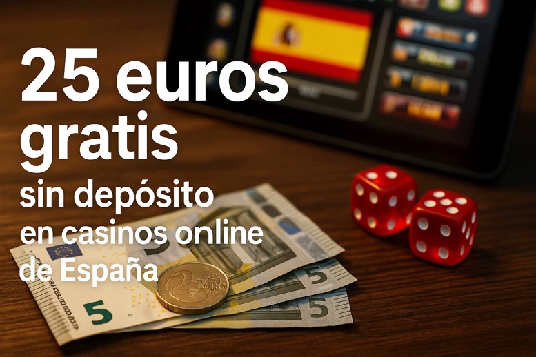 25 euros gratis sin depósito en los mejores casinos online de España