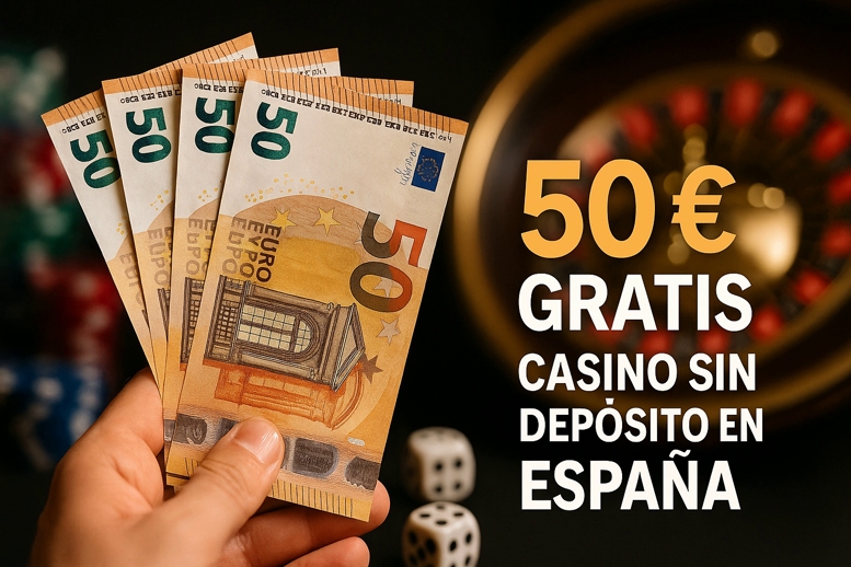50 euros gratis casino Bonos sin depósito Por Registrarte en España